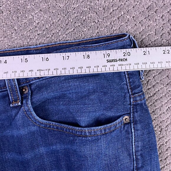 Levi's 569 Loose Straight Fit Jeans Men's 38 x 32 Measures 40 x 31 Cotton Blue - Picture 8 of 12